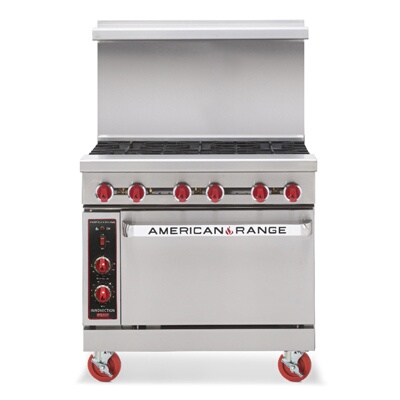 American Range AR24G-2BNG – Heavy Duty Restaurant Range, natural gas, 36 inch