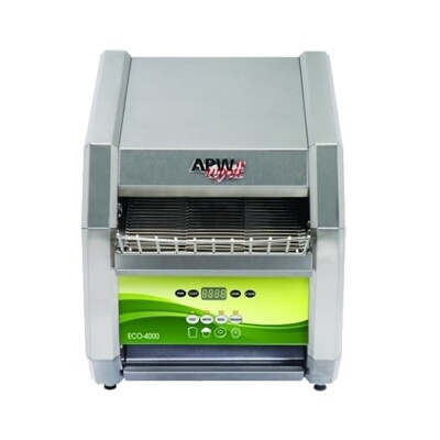 APW ECO 4000-500E – Conveyor Toaster, (500) slices/hour, 1-1/2″H opening, electronic controls