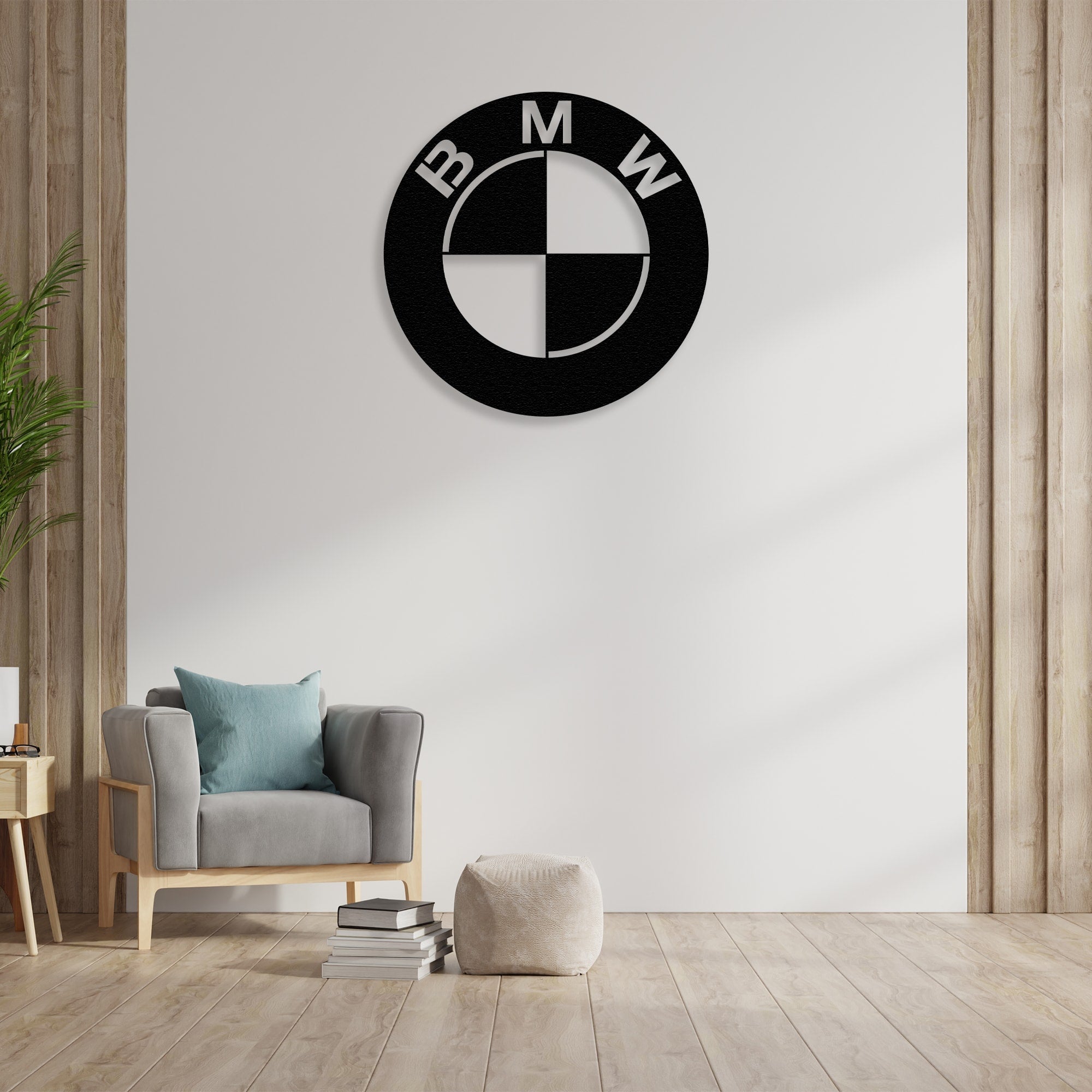 BMW Metal Wall Decor