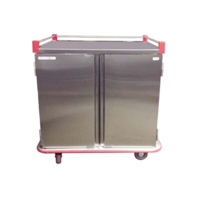 Carter-Hoffmann PTDTT24 – Tray Cart, stainless steel, wrap-around bumper