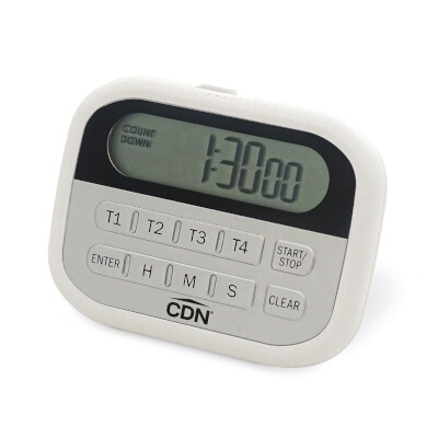 CDN PT2 – Digital Timer & Clock, 100 hours by hr/min/sec, (4) channels, programmable