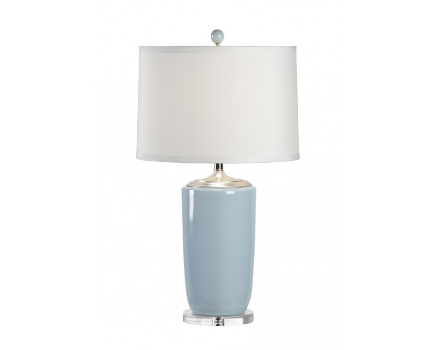 Chelsea House – Large Vase Lamp in Blue