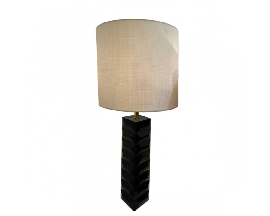 Chelsea House – Holton Table Lamp in Black