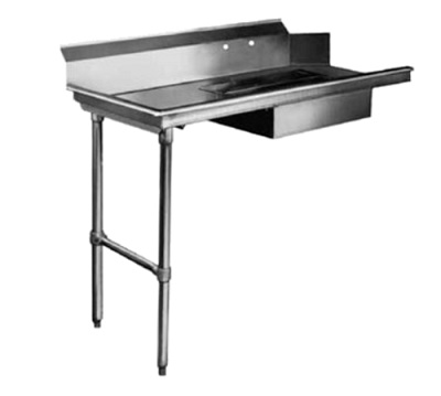 CMA SL-60 – Soiled Dishtable, straight design, 60″W x 29″D x 42-3/4″H, left-to-right operation