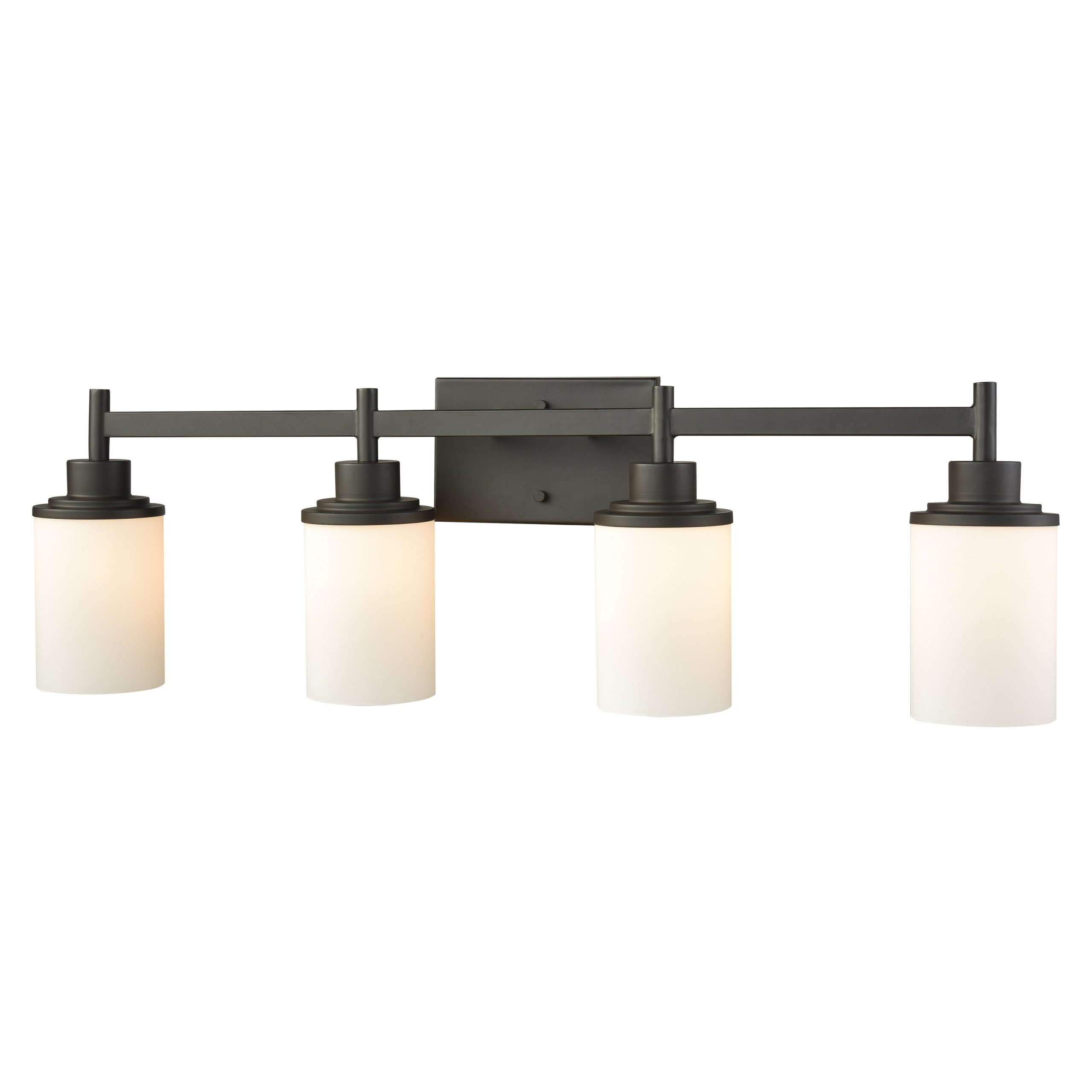 THOMAS CN575411 Belmar 31” Wide 4-Light Vanity Light – Oil Rubbed Bronze