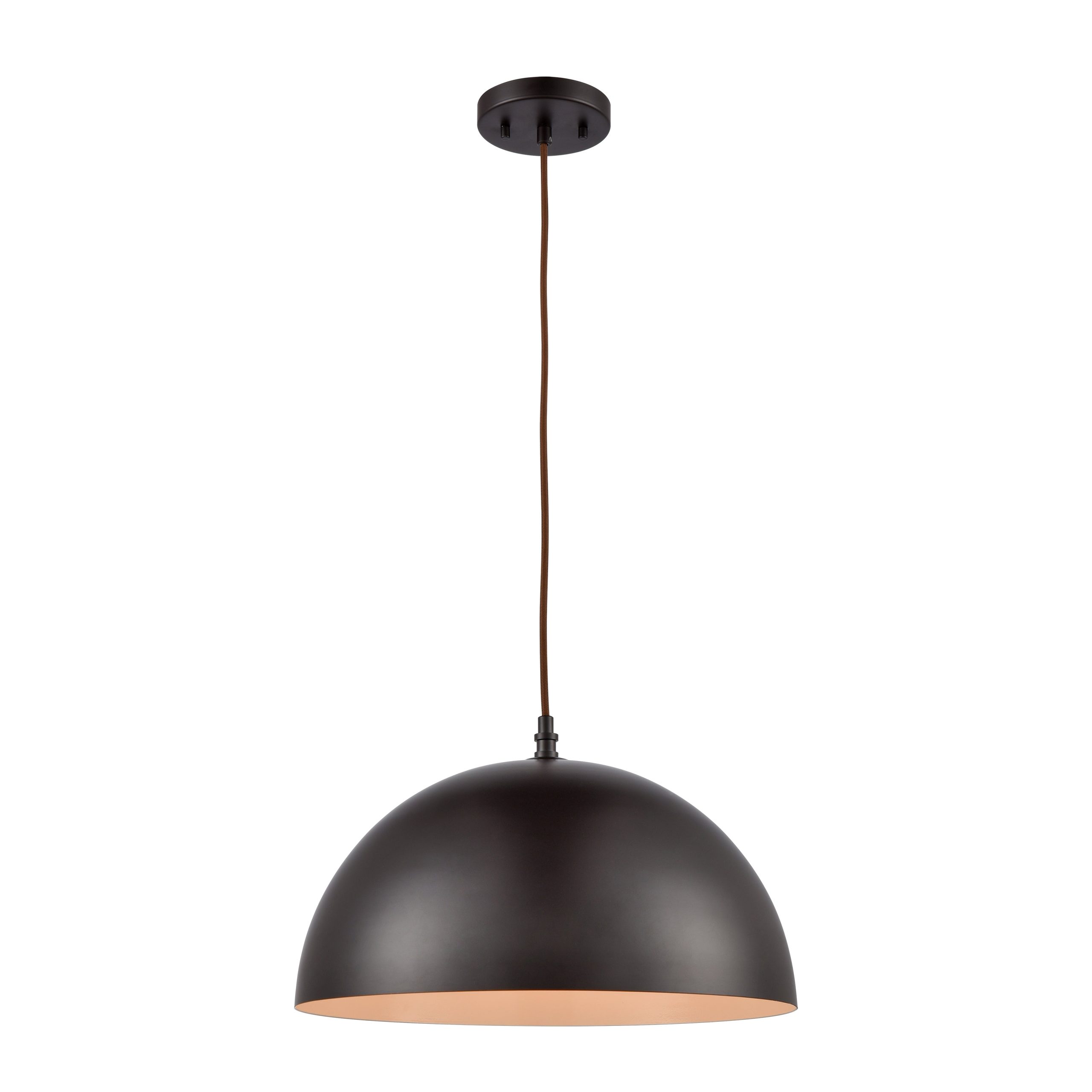 THOMAS CN701151 Chelsea 16” Wide 1-Light Pendant – Oil Rubbed Bronze