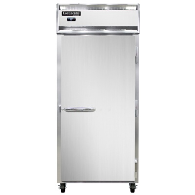 Continental 1RXNSSPT – Pass-Thru Refrigerator, 36-1/4″W, one-section, full-height solid doors