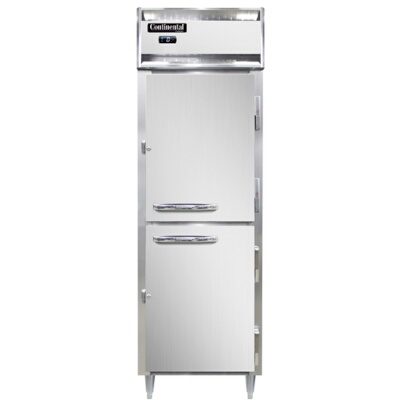 Continental D1FNSAHD – Reach-In Freezer, one-section, half-height solid doors