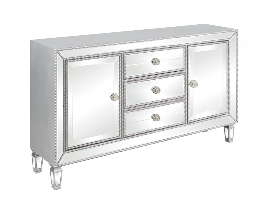 Coaster – 3-Drawer Accent Cabinet in Silver