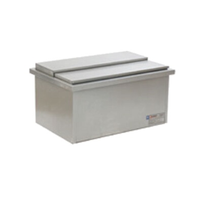 Eagle DIC1626 – Drop-In Ice Chest, 30″W x 20″D, 10-1/2″ deep ice bin, 121 lb. capacity