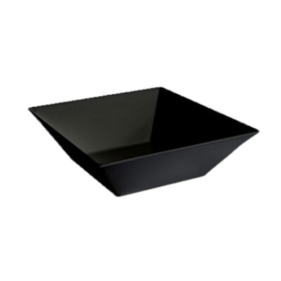 GET ML-246-BK – Siciliano Bowl, 1.6 qt., 8″ x 2-1/2″H, melamine, black, (Case of 6)