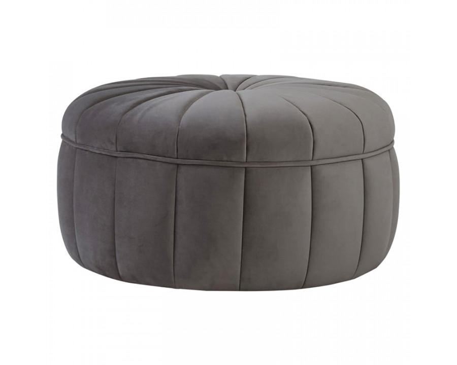 GFURN – Probe Ottoman/Pouf in Gray