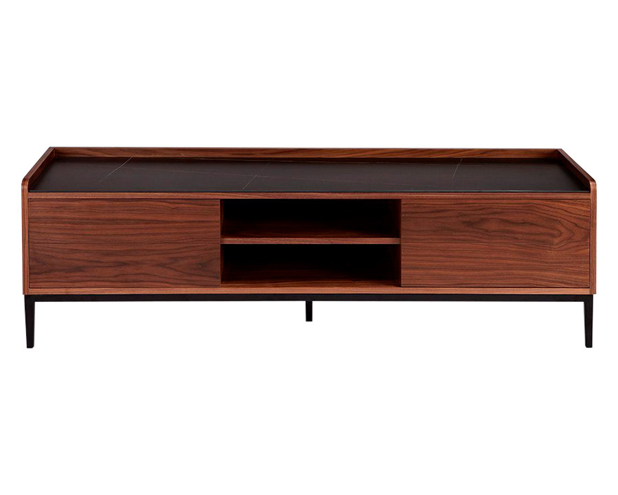 GFURN – Taliyah Media TV Unit in Walnut/Black