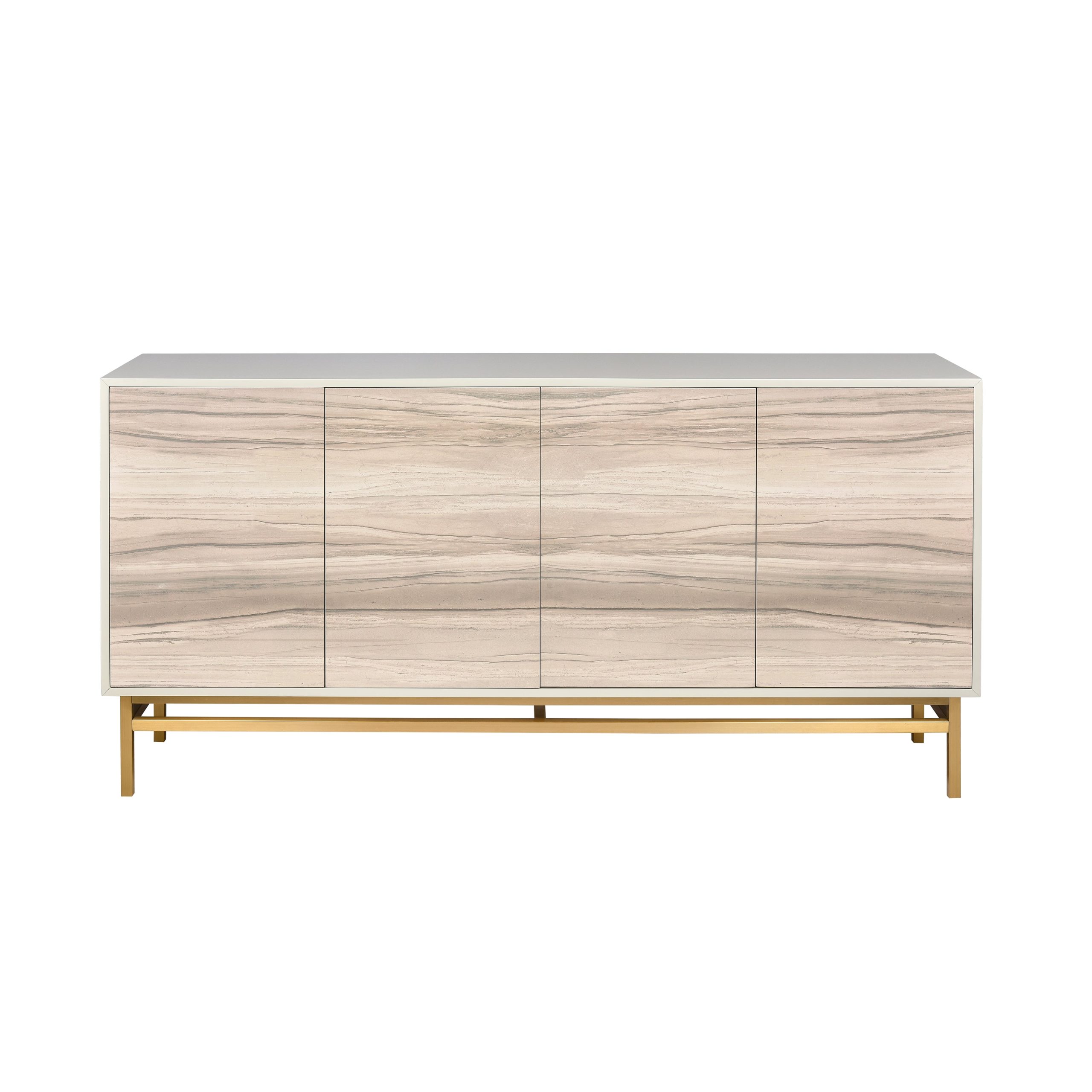 ELK SIGNATURE H0015-9938 Reynolds Credenza – Almond