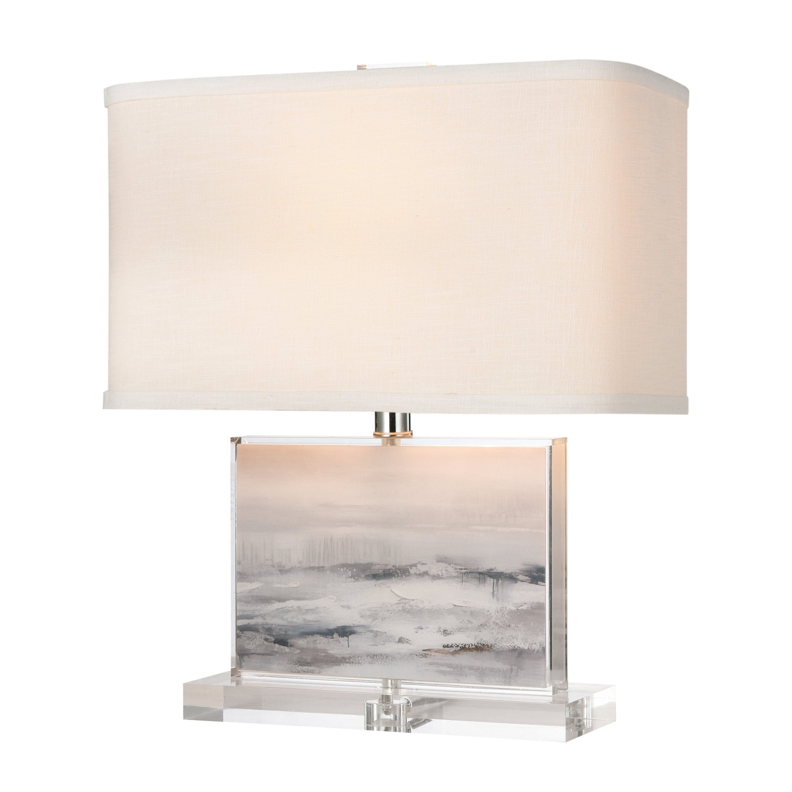 ELK SIGNATURE H0019-8067 Barnes 18” High 1-Light Table Lamp – Gray