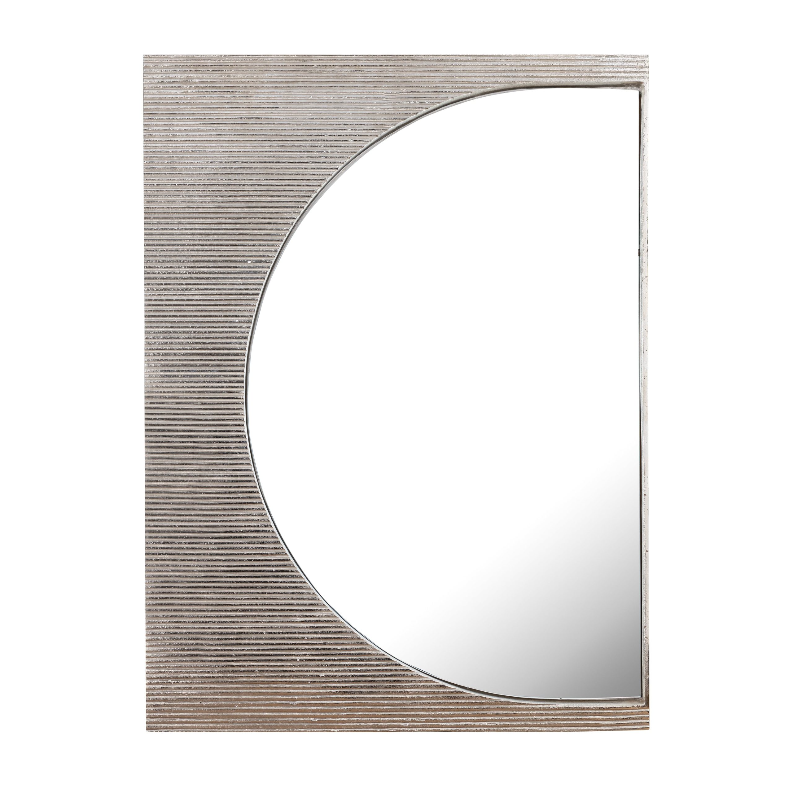 ELK SIGNATURE H0896-10956 Flute Wall Mirror – Polished Nickel