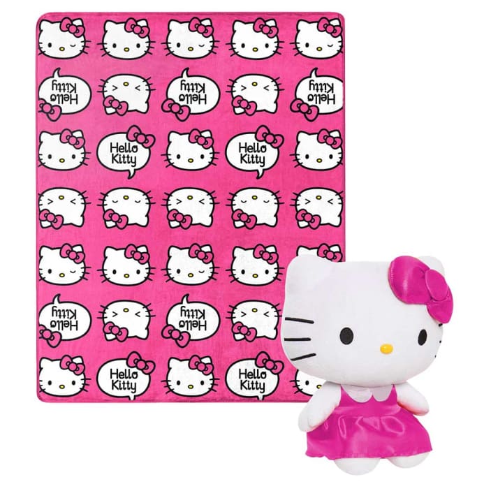 Hello Kitty Hugger & Throw