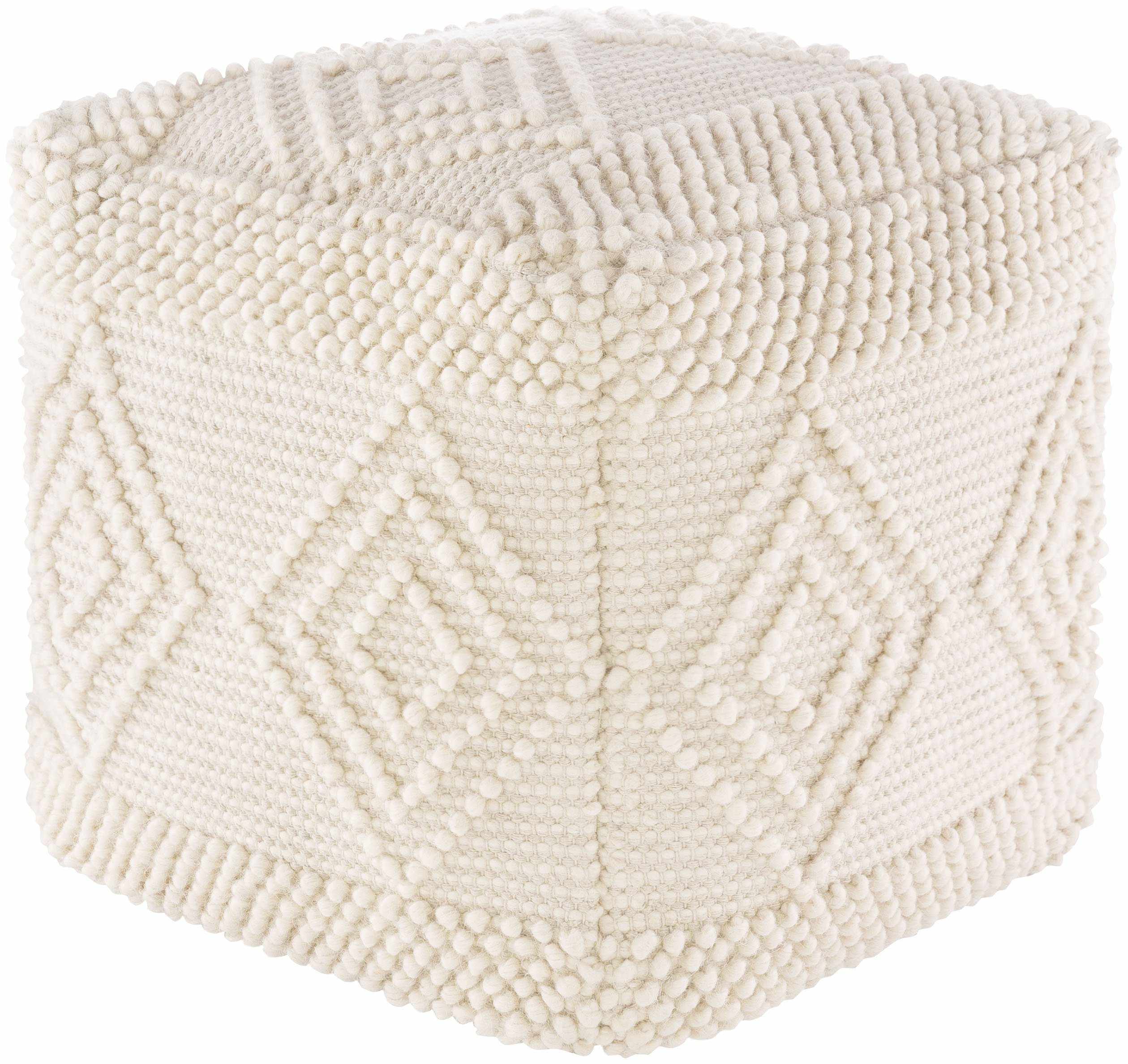 Prellenkirchen White Pouf