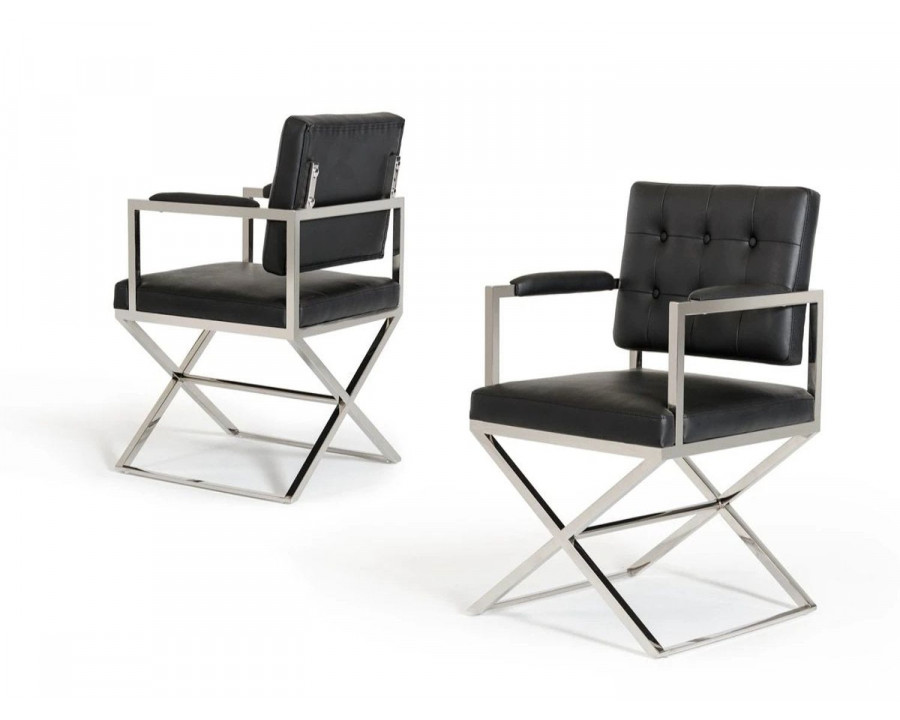 Jubilee – Sparky Modern Dining Chair in Black