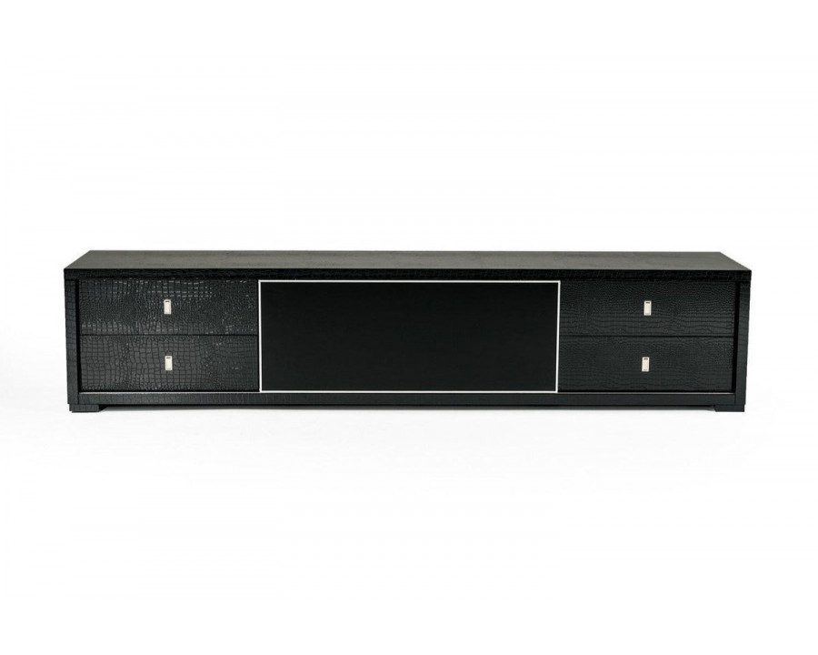 Jubilee – Liben Modern TV Stand in Black Crocodile/Gray