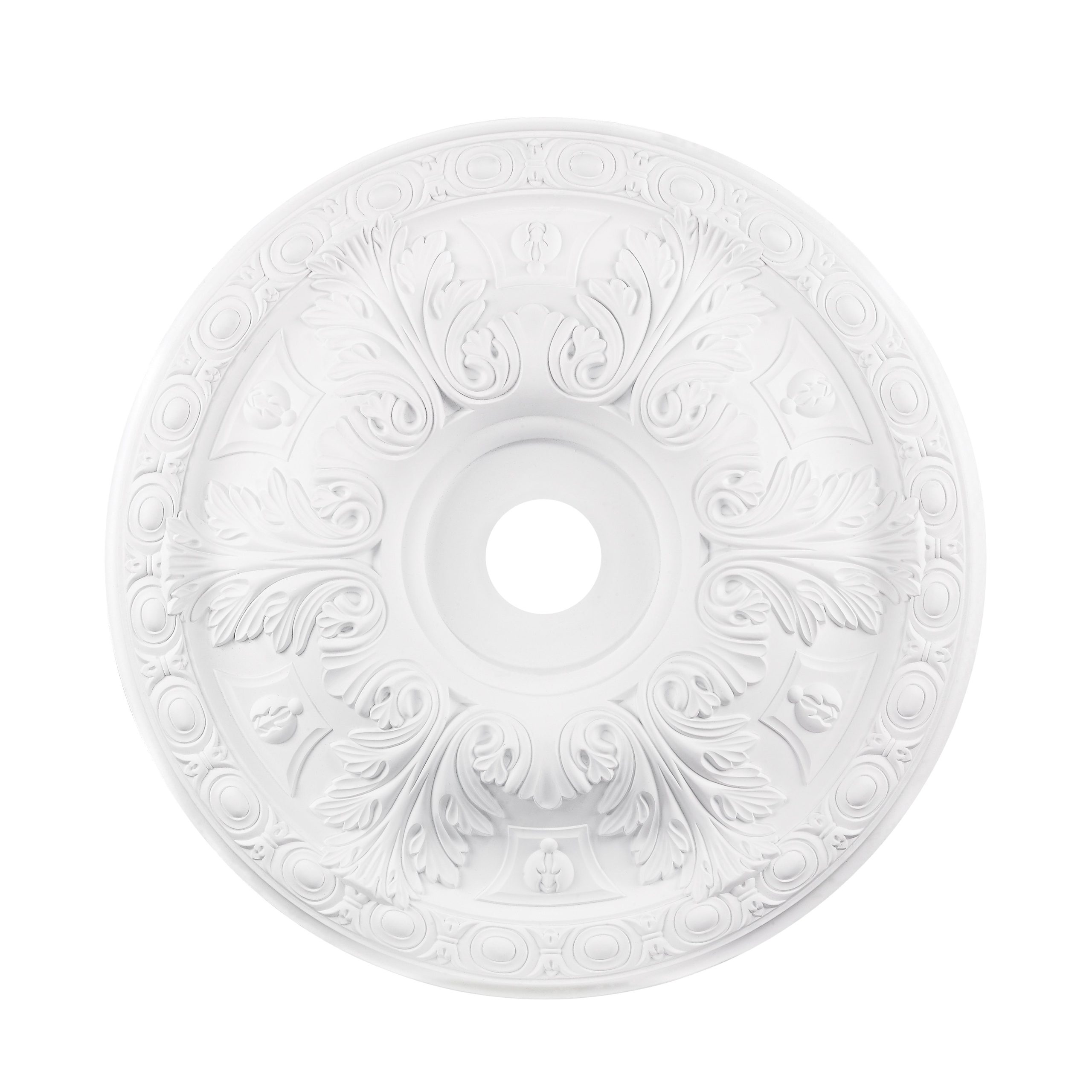 ELK SHOWROOM M1019WH Pennington 28” Wide Medallion – White