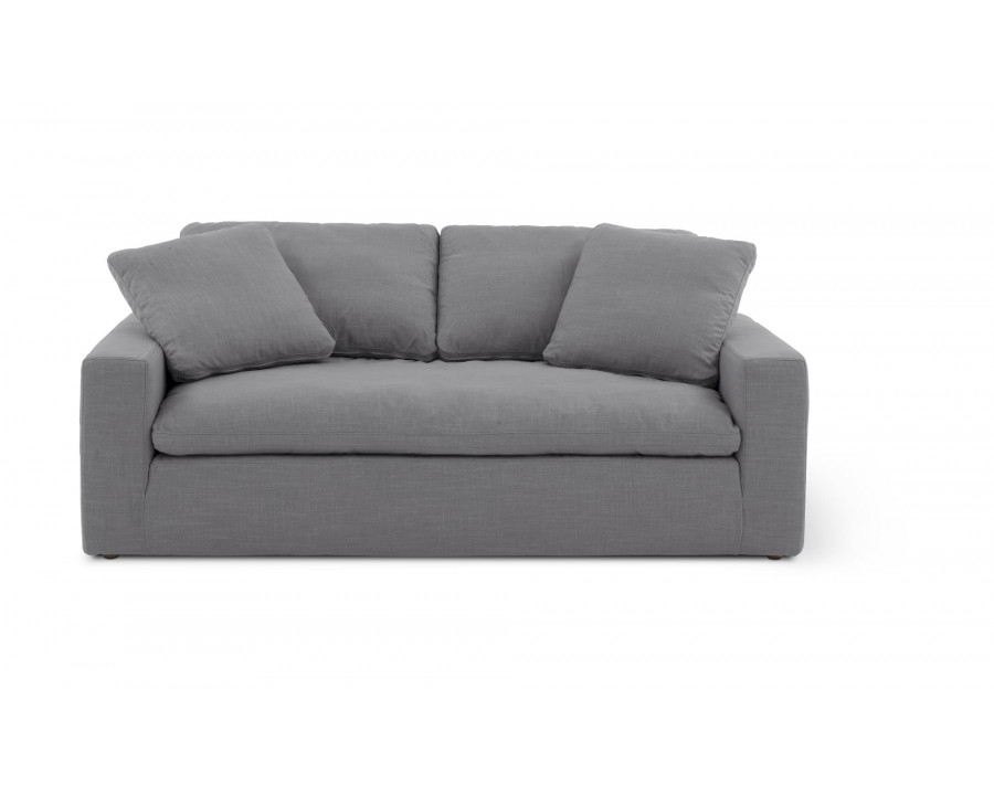 Moe’s – Selene Modern 2.5 Seater Sofa in Medium Gray