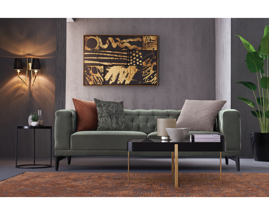 Nova – Dorian 3-Seater Sofa in Green