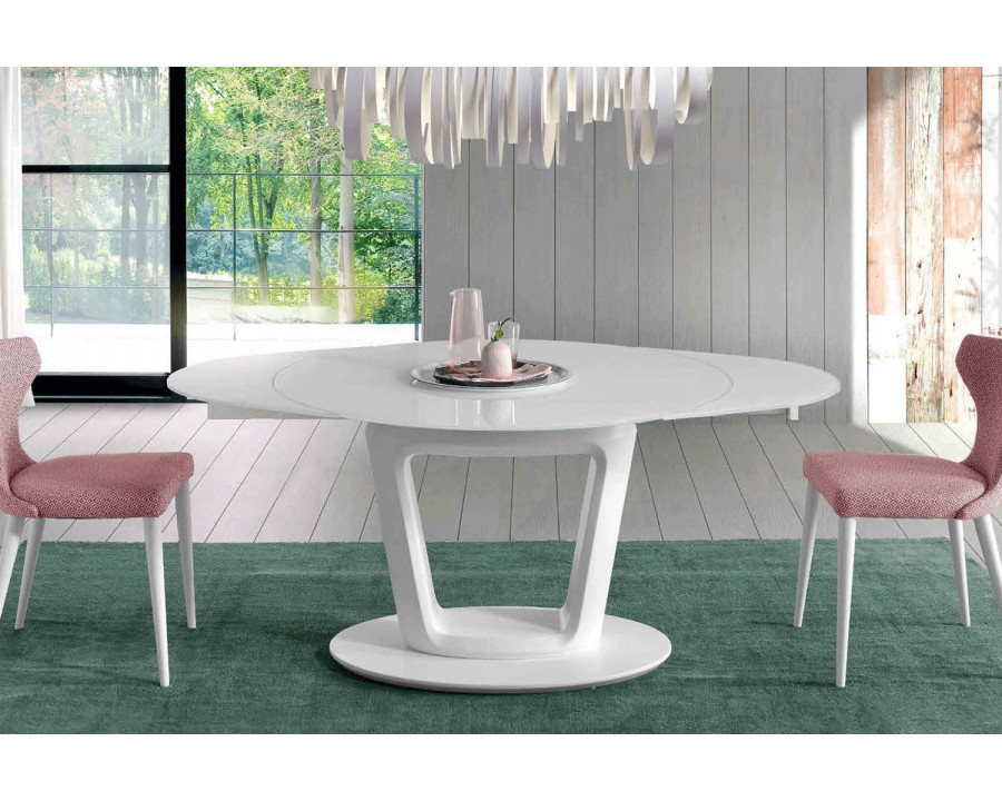 Nacher – Antonella Extendable Round Dining Table