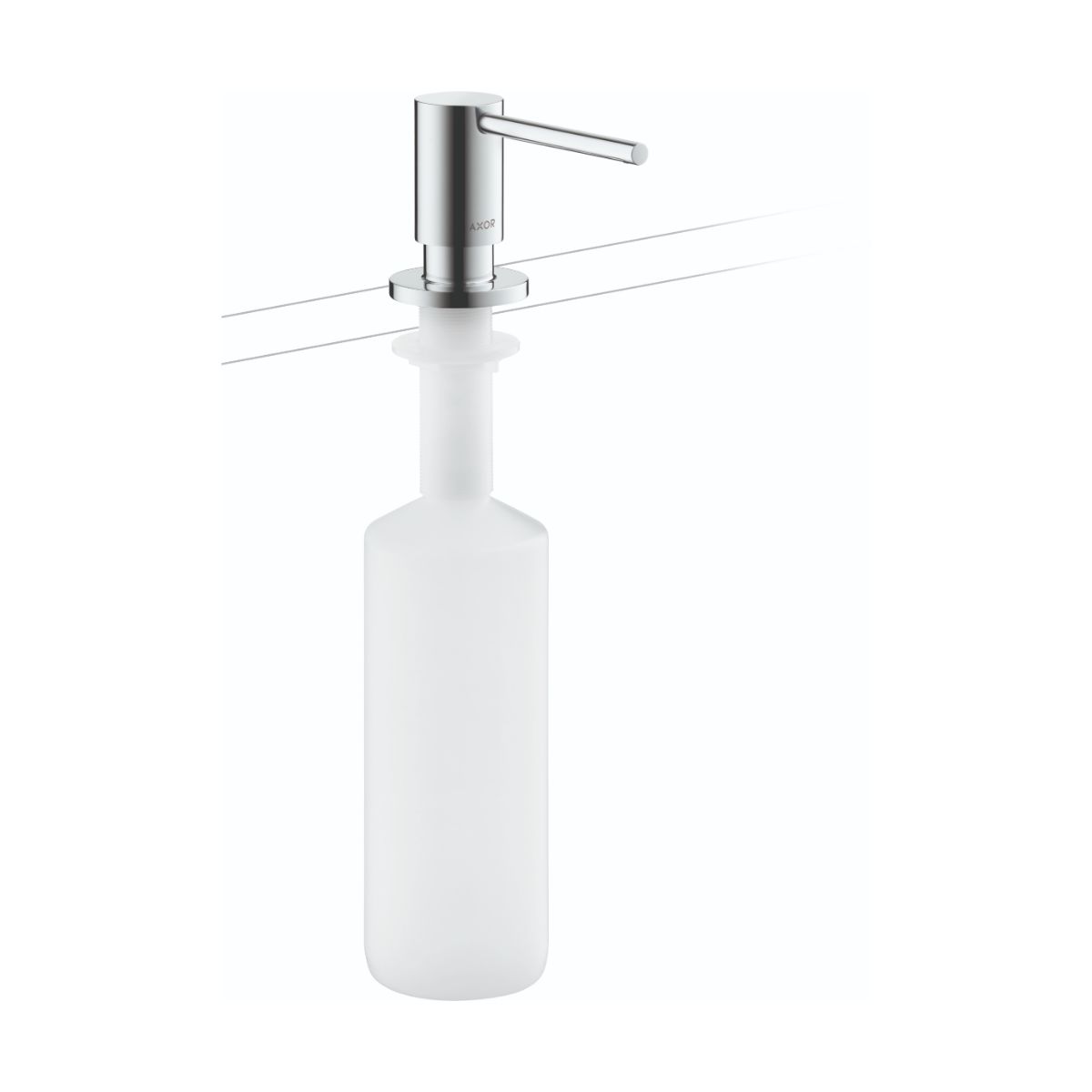 AXOR 42818001 Chrome Uno Modern Soap Dispenser