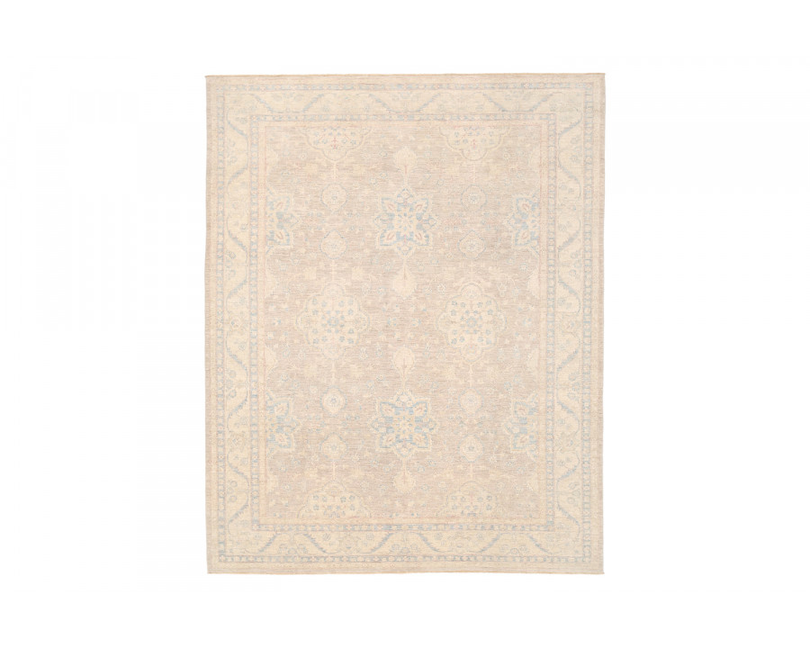 Pasargad – Ferehan Collection Hand-Knotted Wool Area Rug 110” x 142” (046730)