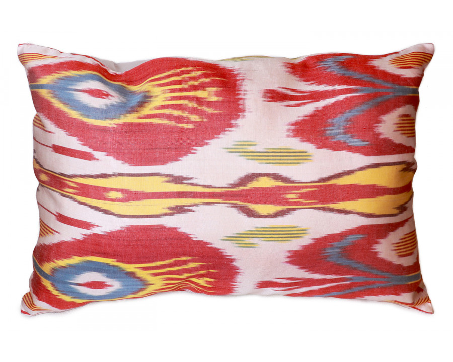 Pasargad – Ikat Velvet Pillow Multi Color