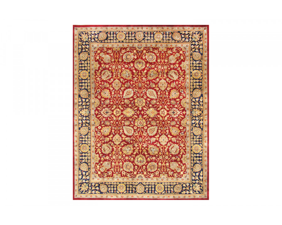 Pasargad – Tabriz Collection Hand-Knotted Lamb’s Wool Area Rug 107” x 139” (P-433 9X12)