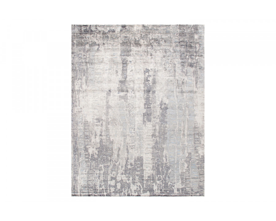 Pasargad – Modern Collection Hand-Knotted Silk and Wool Area Rug 110” x 144” (PG-1891-1 9X12)