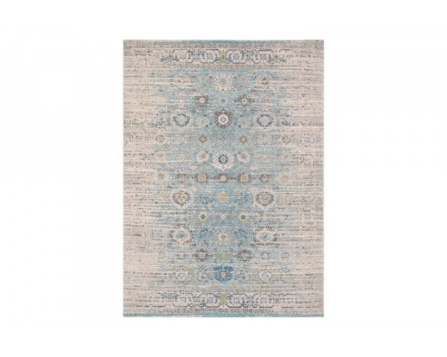 Pasargad – Chelsea Design Power-Loomed Polypropyle Area Rug 60” x 90” (PRC-5586BW 5X8)