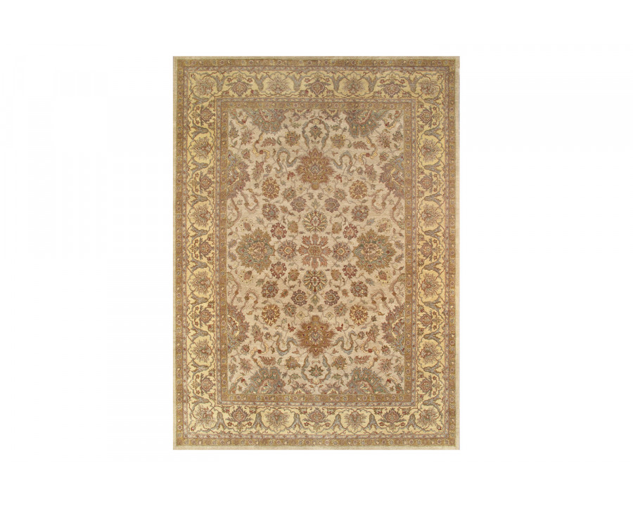 Pasargad – Agra Collection Hand-Knotted Lamb’s Wool Area Rug 120” x 166” (PSPT-002 10X14)