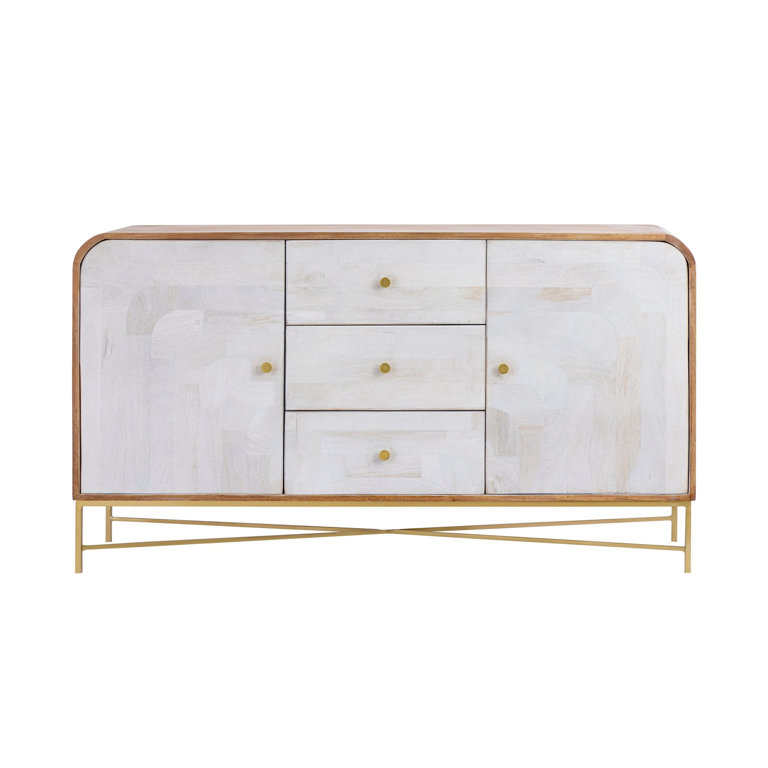 ELK STUDIO S0805-9466 Calhoun Credenza – Natural