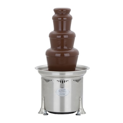 Sephra 0.23.10230 – Cortez Chocolate Fountain, 23″H, (3) tier, 4 – 7 lb. capacity, serves 50-75