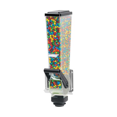 Server Products 88750 – SLIMLINE DRY FOOD & CANDY DISPENSER, single, 2 liter, wall-mounted