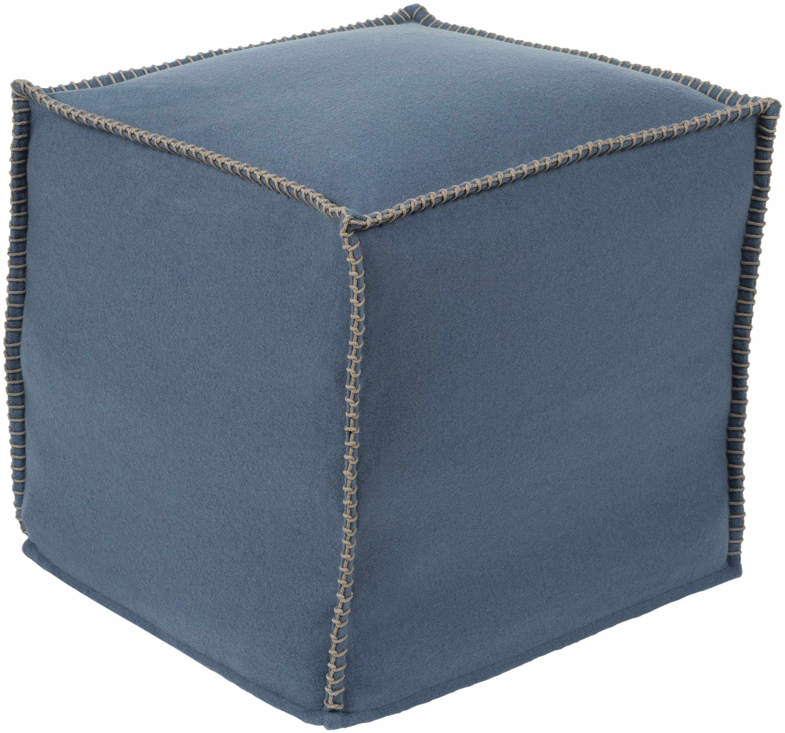 Kottingbrunn Denim Pouf