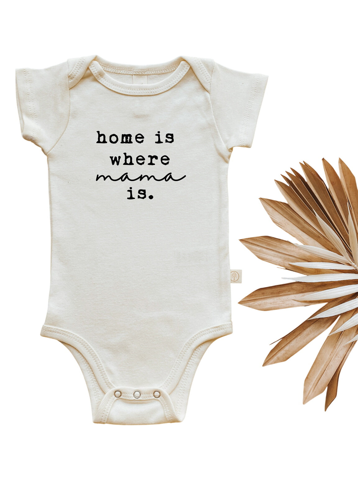 Home Is Where Mama Is – Organic Cotton Bodysuit