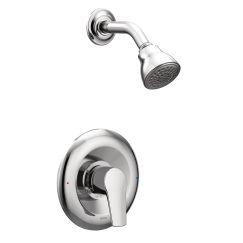 Moen T62802 Method Posi-Temp Shower Trim Kit with Lever Handle and Valve in Chrome