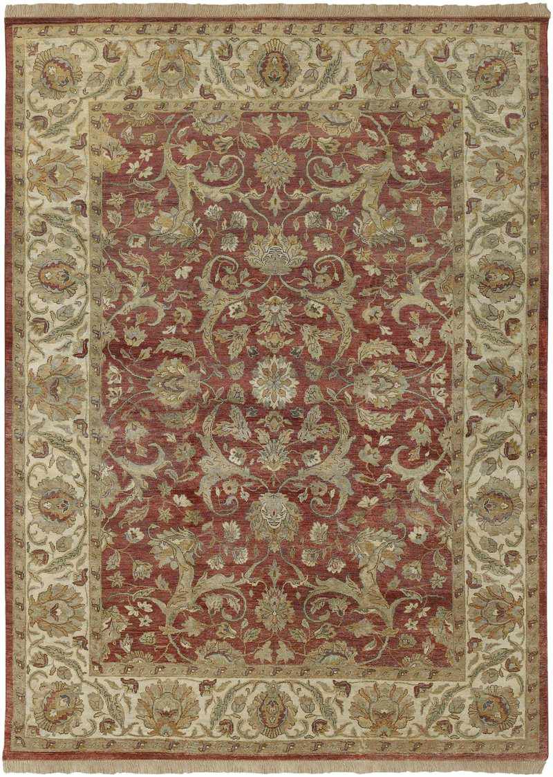 Vinemont Traditional Brown Area Rug