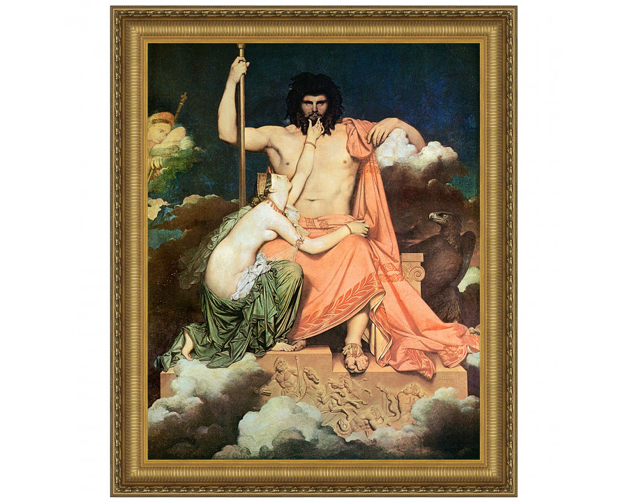 Toscano – Jupiter and Thetis Framed Canvas Replica Painting