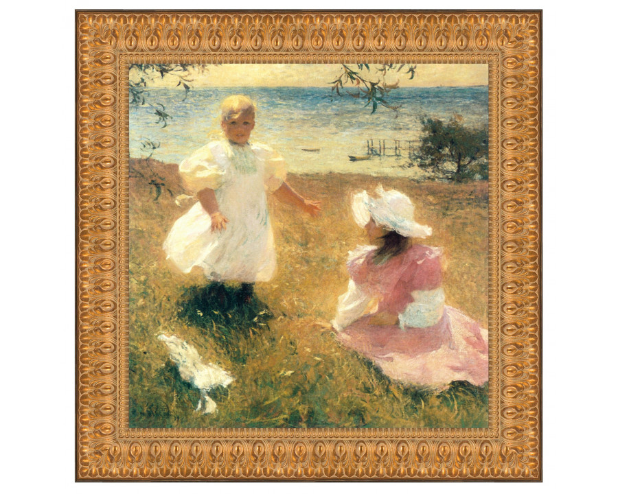 Toscano – The Sisters Framed Canvas Replica Painting