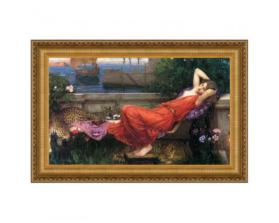 Toscano – Ariadne Framed Canvas Replica Painting