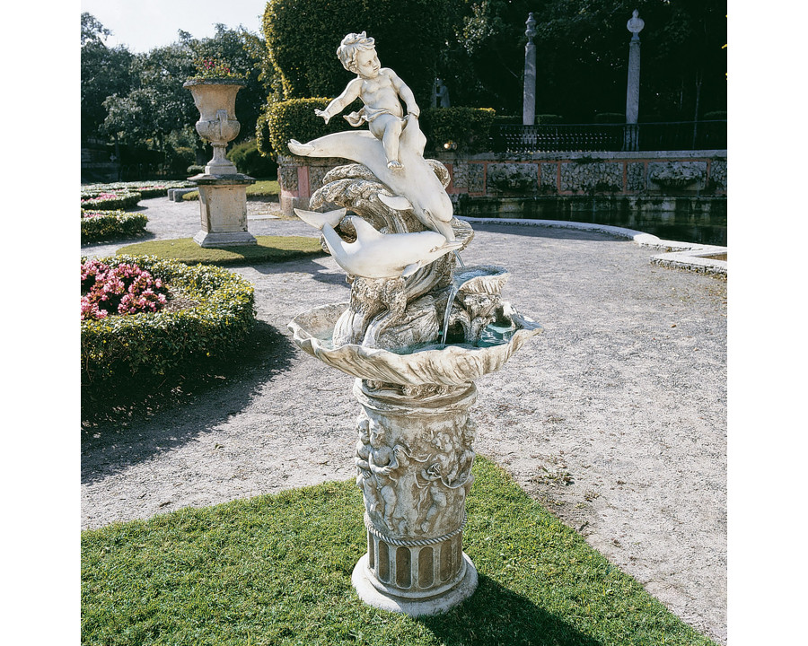 Toscano – Young Poseidon Sculptural Fountain