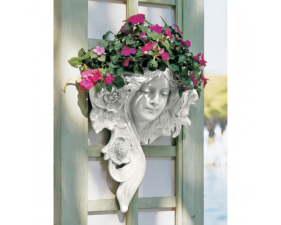 Toscano – French Greenmen Planter Wall Sculpture