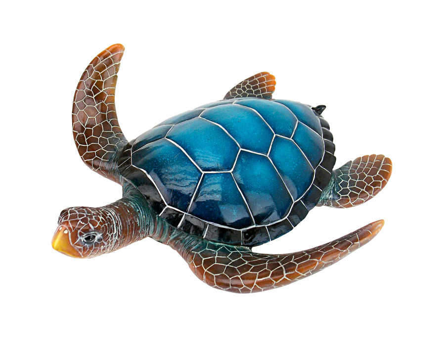 Toscano – Blue Sea Turtle Statue