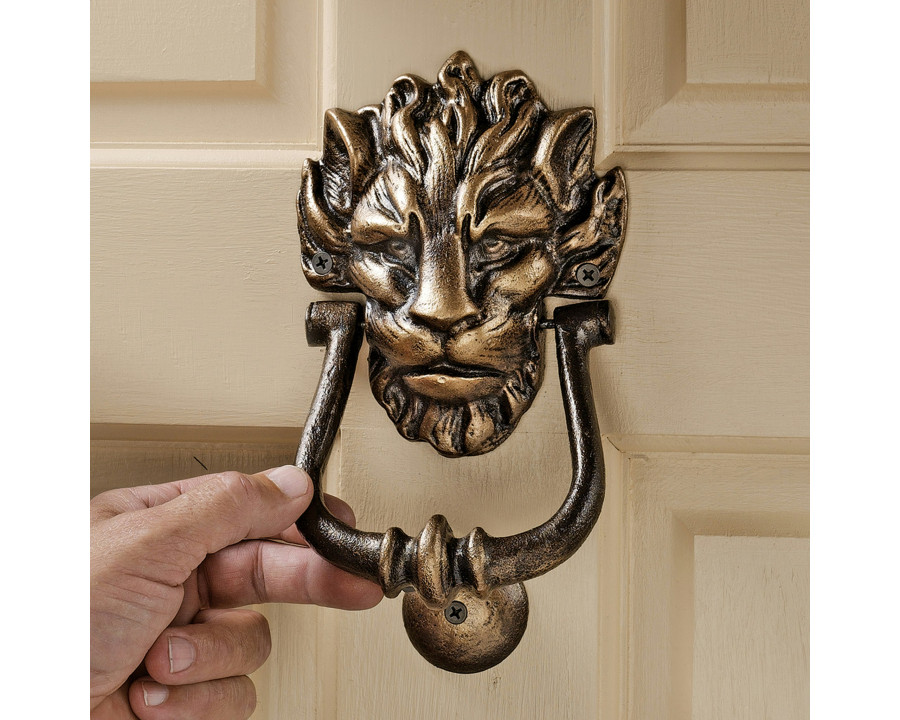 Toscano – 10 Downing Street Lion Authentic Door Knocker