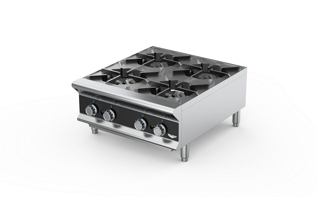 Vollrath HPG6-36 – Hotplate, gas, 36-1/10″W, (6) burners, cast iron grates